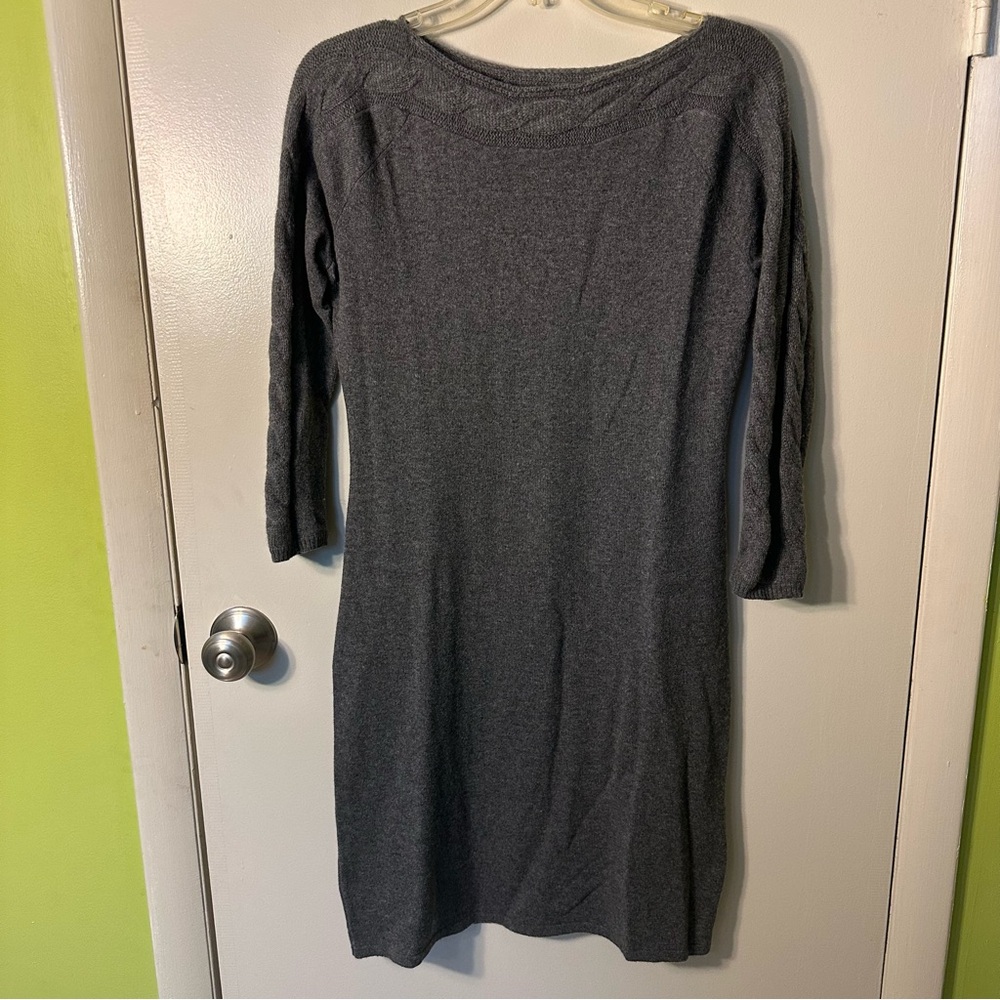 Neiman Marcus Cashmere Gray Women's Dress
